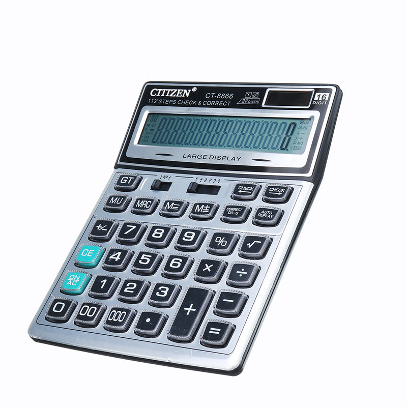 GTTTZEN CT-8866 Crystal button calculator For Office And Student