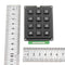 3pcs 12 Key MCU Membrane Switch Keypad 4 x 3 Matrix Array Matrix Keyboard Module