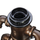 E27 Bulb Robot Lamp Light Industrial Pipe Desk Table Lamp Lighting Home Decoration