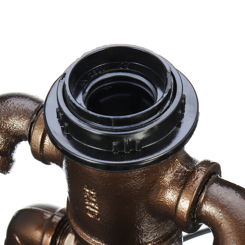 E27 Bulb Robot Lamp Light Industrial Pipe Desk Table Lamp Lighting Home Decoration