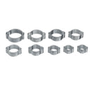 80Pcs 5-20mm Double Ear O Hydraulic Hose Fuel Clamp Sealing Pressure Consistency