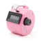 Handheld 4 Digital Tally Mechanical Manual Palm Clicker Number Frequency Counter Timer