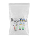 17 Pcs Early Learning Flower Sponge Painting Brushes Craft Brushes Set for Kids