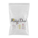 10 Pcs Natural Infant Baby Bottle Starter Set with Milk Powder Dispenser,Brush ,Teether,Pacifier and Food Masher Kit
