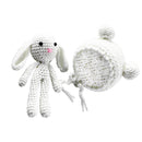 Infant Baby Boy Girl Crochet Knit Hat Beanie Bunny Toy Costume Outfit Photo Prop