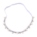Baby Children Flower Pearl Infant Toddler Girl Headband Clips Hairband Hair Band