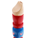 Kids Toddler Wooden Flute Whistle Musical Instrument Education Toy