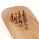 Mini Bowling Game,Mini Wooden Tabletop Bowling Game for Kids and Adults
