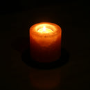 Himalayan Salt Candleholder Cylinder Tea Light Candlestick Salt Lamp Home Bedroom Night Light Air Purifier