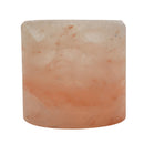 Himalayan Salt Candleholder Cylinder Tea Light Candlestick Salt Lamp Home Bedroom Night Light Air Purifier