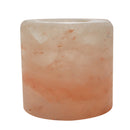 Himalayan Salt Candleholder Cylinder Tea Light Candlestick Salt Lamp Home Bedroom Night Light Air Purifier