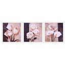 3 Panel Oil Print Painting on Canvas, Flower Blooming, Wall Artwork Pictre Painting for Living Room Bedroom Decor