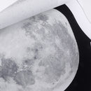4pcs Modern Large Abstract Art Full Moon Space Black and White Pictures Canvas Oil Paintings for Home Office Decoration