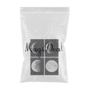 4pcs Modern Large Abstract Art Full Moon Space Black and White Pictures Canvas Oil Paintings for Home Office Decoration