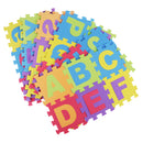 KIDS 36PC COLOURFUL FOAM ALPHABET SOFT JIGSAW PUZZLE PLAY LEARNING MAT NUMBERS