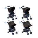 Pram Shade Stroller Sun Cover Buggy Canopy Pushchair UV Protection Infant