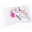 Baby Toddler Dummy Pacifier Soother Teat Shield Wood Chain Clip Holder DIY Gift