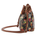 Stylish Embroidery Womens Boho Bucket Tote Bag Casual Crossbody Shoulder Bag