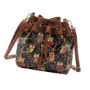 Stylish Embroidery Womens Boho Bucket Tote Bag Casual Crossbody Shoulder Bag
