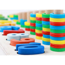 Kids Wooden Number Puzzle Board Early Learning Educational Toys