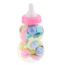 12pcs Baby's First Rattle Teether Toy with Milk Bottle Grasp Colorful