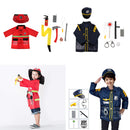 9pcs: Clothes Hat Walkie-talkie, etc Fireman Chief Dress-Up Uniform Cosplay Outfit For Children Role Playing