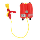 Backpack Red Fire Water Toy Water War Game Squirt Toy Pool Beach Bathing Time Playing for Kids/Child Toy