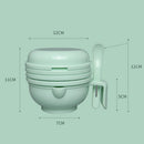 Baby Food Mill Grinding Bowl Grinder Processor Multifunction Mash Prep Serving DIY Homemade