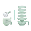 Baby Food Mill Grinding Bowl Grinder Processor Multifunction Mash Prep Serving DIY Homemade