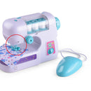 Mini Electric Simulation Sewing Machine Pretend Play Toy for Kids Boys Girls