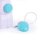 Mini Electric Simulation Sewing Machine Pretend Play Toy for Kids Boys Girls