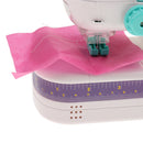 Mini Electric Simulation Sewing Machine Pretend Play Toy for Kids Boys Girls