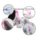Smart Robot Dog Toy Bump and Go Electronic Pet Puppy Dances with Music Kids