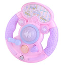Baby Educational Musical Lighting Steering Wheel Toys Children Learning Play
