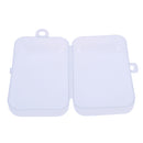 Baby Pacifier Dummy Travel Storage Box Case Holder, 0m+ Transparent