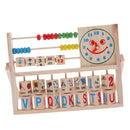 Multi-Functional Clock Learning Time Math Educational Toys for Babies