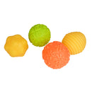 4Pcs Baby Soft Squeeze and Bouncy Ball Developmental Sensory Toy