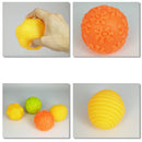 4Pcs Baby Soft Squeeze and Bouncy Ball Developmental Sensory Toy