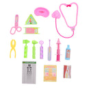 15 Pieces Doctor Kit Set Hospital Pretend Play Toy for Children Role Play