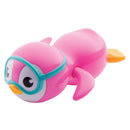 Cute Wind Up Swing & Rotating Penguin Kids/Baby Bathing Time Toy Â–Pink