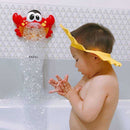 Crab Bubble Maker Baby Automated Spout Crab Bath Bubble Toy Gift with 12 Songs