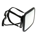 Baby Car Mirror Back Seat View Rear Facing Securely Fasten With Double Strap