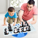 Kids Developmental Intelligence Board Game Penguin Teeterboard Toy Educational Playset Birthday Gift