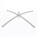 38 Inch Baby Crib Mobile Bed Bell Holder Music Box Holder Arm Bracket Baby Bed Stent Set