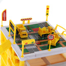 Mini Parking Lot Building Play Set Toy Garage Car Storage Box with City Traffic Map Assembling Children Educational Toy Birthday Gift Â–Engineering