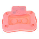 Kids Baby Electronic Add Water Circulating Fishing Game Toy Set with Music & Sound Swimming Pool Toy - 3 Duck + 3 Fish Pink