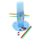 Mini Plastic Desktop Pull Rod Game Kids Children Family Party Fun Toy