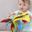 Kids Soft Cloth Book Learn To Zip Button Buckle Tie Early Educational Toys