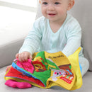 Kids Soft Cloth Book Learn To Zip Button Buckle Tie Early Educational Toys