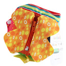 6 in 1 Soft Baby Cloth Cube , Learn to Dress Montessori Basic Life Skills Learning Toys Developmental Zip, Snap, Button, Buckle, Lace,Tie Game
